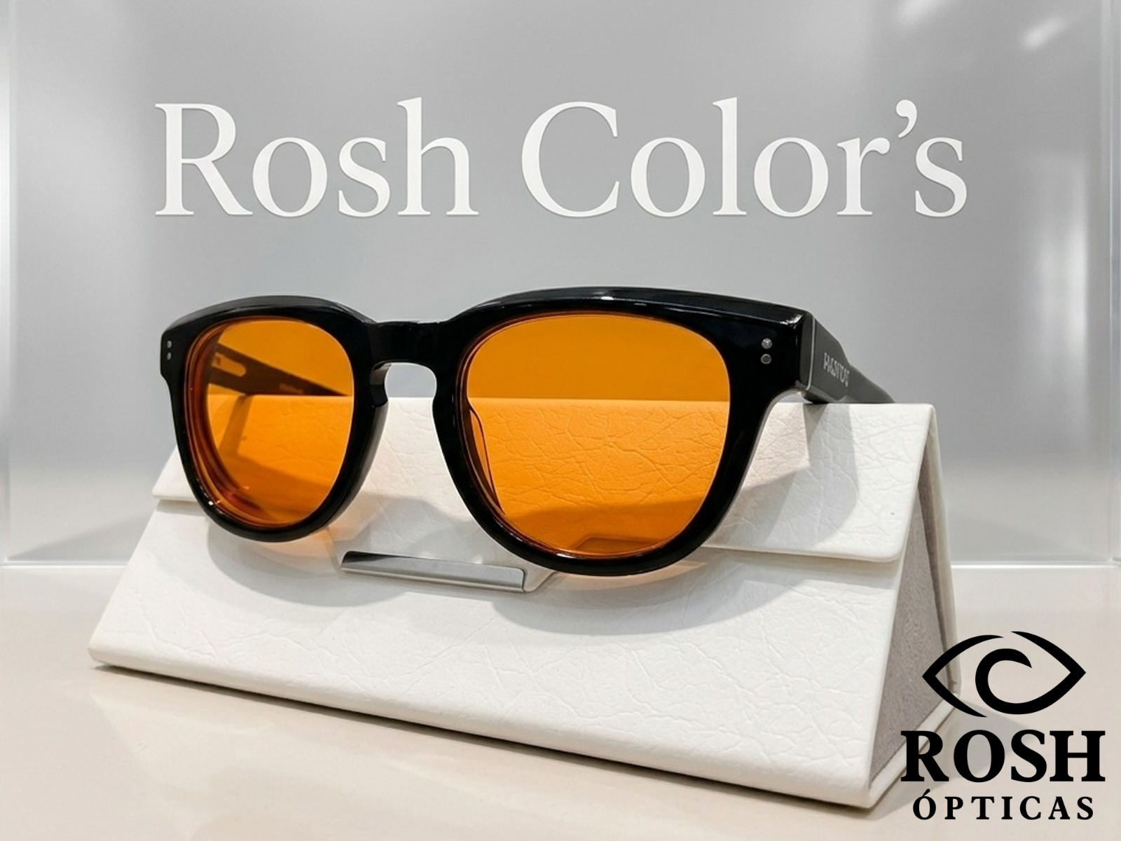 Lentes Rosh Color’s con tono naranja
