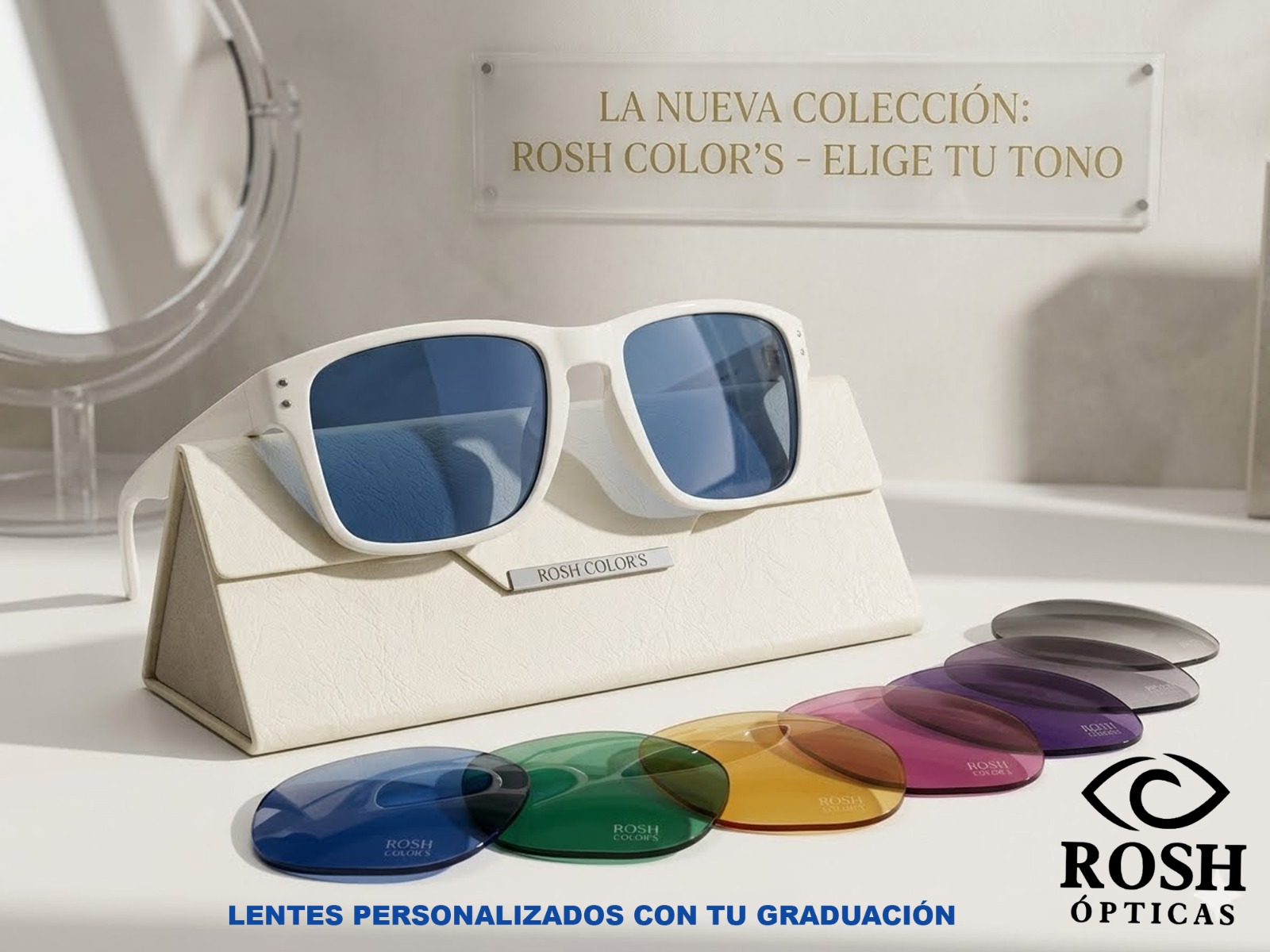 Lentes Rosh Color’s y variedad de tonos disponibles